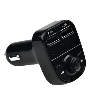 

Bluetooth FM Transmitter Car Kit Hands-free MP3 Player Dual USB 2.0 High Speed Car Charger TF Card NO MEMORY CARD