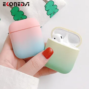 

EKONEDA Ingradient Colors Protective Cover For Airpods Case Matte Hard Plastic Women Case For Airpods