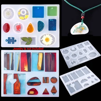 

83pcs Craft Making Repair Jewelry Tool Set Pendant Silicone Casting Molds Crystal Epoxy With Storage Bag Bracelet Handmade DIY