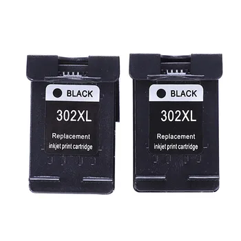 

2Pcs 302XL Remanufactured Cartridge Replacement for HP 302 XL Ink Cartridge for Deskjet 1110 1111 1112 2130 2131 Printer