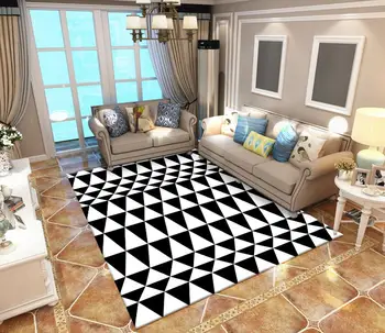 

Geometric Style Living Room Floor Mat Kitchen Mat Carpet Bedroom Nordic Geometric Bedding Room Carpet And Rugs