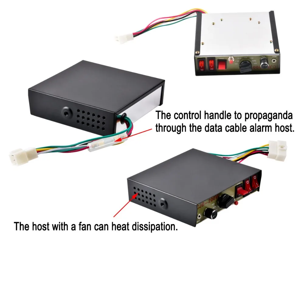 CJB-200W 主机 + 8角喇叭 - 4