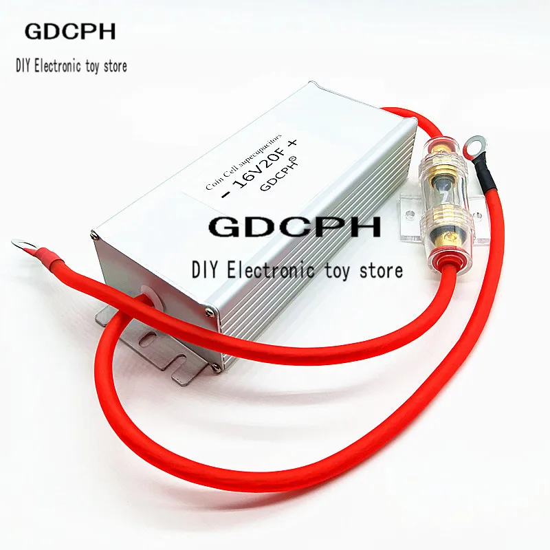 

16V 20F Ultracapacitor Engine Battery Starter Booster Car Super Capacitor # Single row / Double row 6pcs 2.7V 120F Capacitors