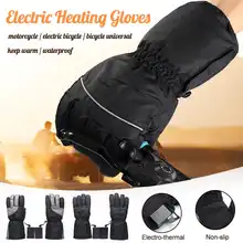 USB электрические тепловые перчатки с подогревом, USB грелка для рук для мотоцикла, катания на лыжах, перчатки с подогревом, для спорта на открытом воздухе