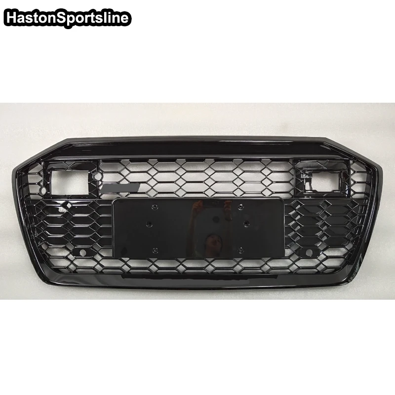 A6 C8 Con Acc Quatt Not Logo Style Griglia Per Cofano Anteriore A Nido D'Ape Per Audi A6 C8 S6 Sline 2019-2021 Accessori Per Lo Styling Dell'Auto