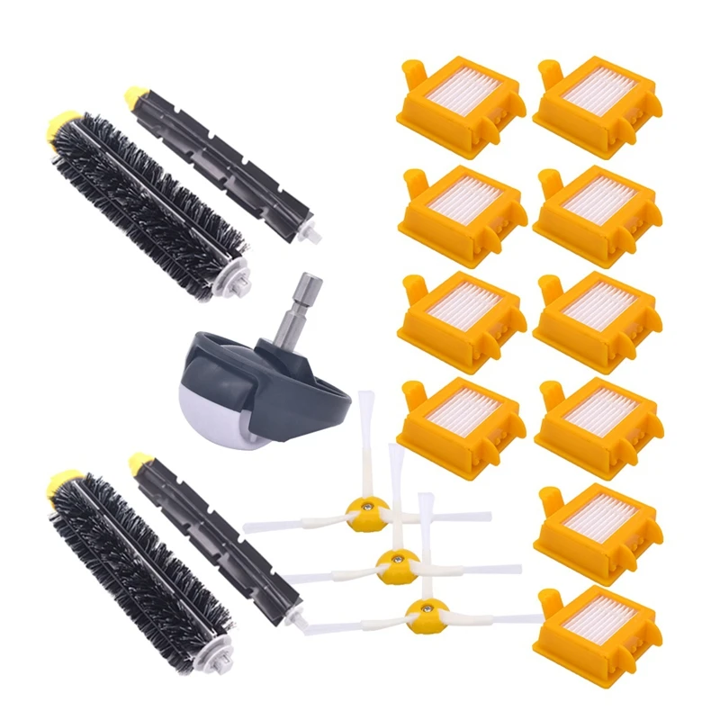 

For Roomba Bristle Spare Parts Set Flexible Percussion Side Brush Hepa Filter for Irobot Roomba 700 Series Vacuum Cleaner Access