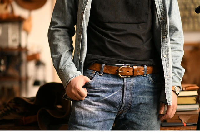 Men's Designer Belts: Leather Belts, Dress Belts, Luxury Buckles