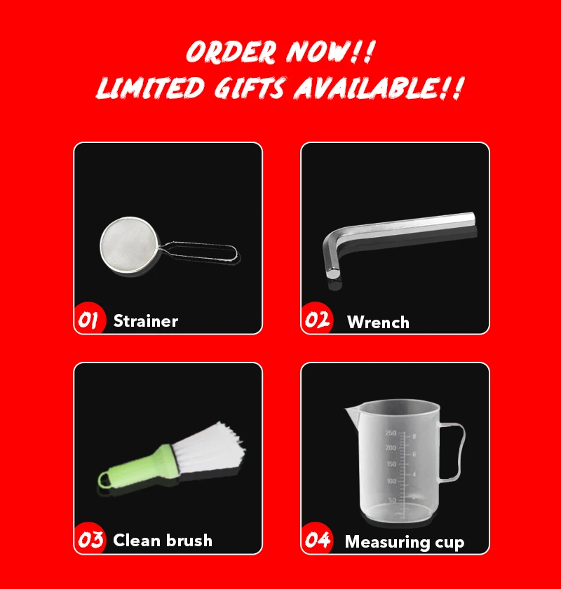 手动榨汁机 送配件