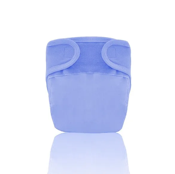 Light Blue Новые детские моющиеся тканевые подгузники, водонепроницаемые детские подгузники, многоразовые тканевые подгузники, дышащие подгузники - Цвет: Light Blue