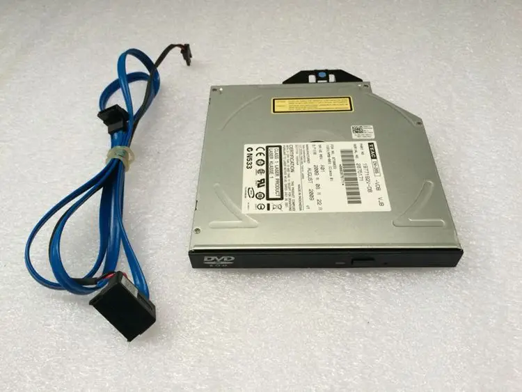 Per Dell R310 R410 R610 R710 Server Dvd Unità Ottica Sata Drive Ottico Con Cavo