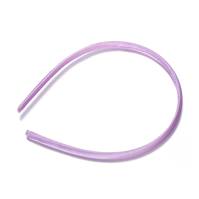 9mm Solid Satin Headband Base Hair Hoop Bands For DIY Kids Girls Hair Jewelry Making Bow Headwear Head Hoop Accessories