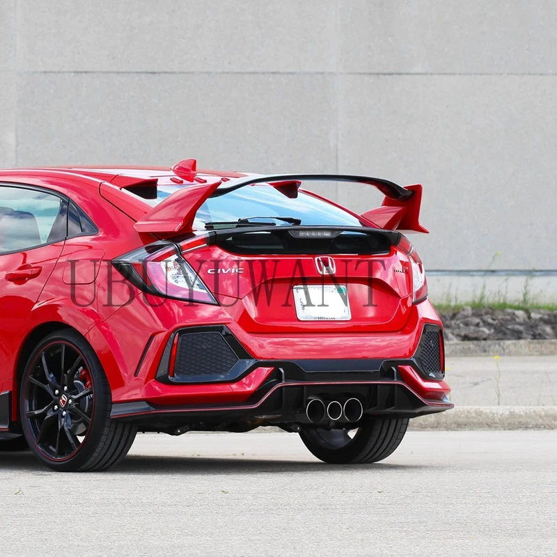 Автомобильные аксессуары для Honda Civic хэтчбек ABS задний спойлер задний багажник багажника крыло автомобиля Стайлинг
