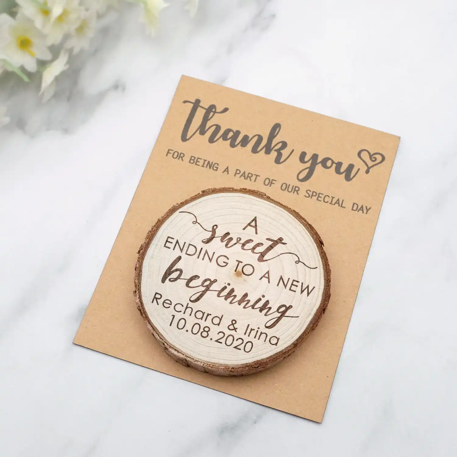 Thank You Cards Paper & Party Supplies engaved wedding favors for