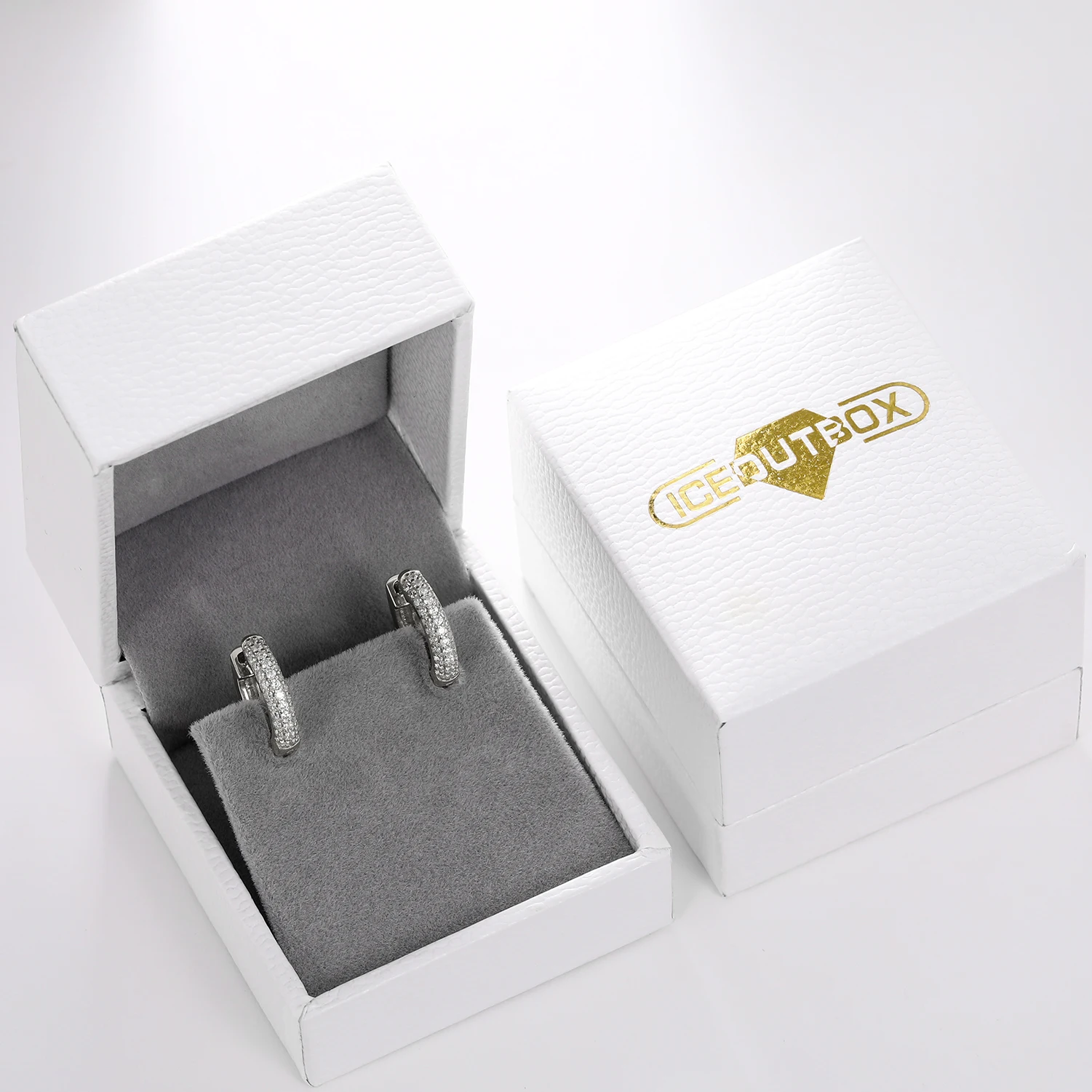 S925 D Color VVS1 Moissanite Earring For Women Men Unisex Sparkling Wedding Party Hip Hop Fine Jewelry Top Quality Dropshipping