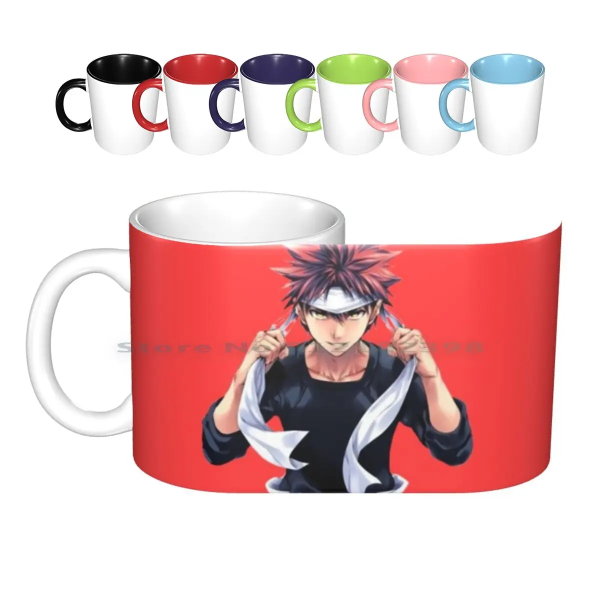 Soma Capra Di Cucina-Food Wars Tazze In Ceramica Tazze Da Caffè Tazza Da Tè Al Latte Soma Food Wars Manga Food Wars Animé Food Wars Creativo