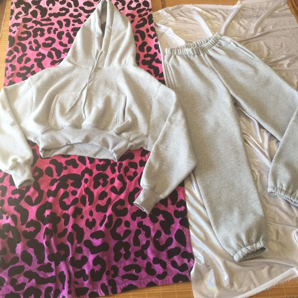 Tuta Da Ginnastica 3 Pezzi Donna Invernale - Felpa Con Cappuccio + Pantaloni + Gilet | Tutina Ispessita E Calda Per Training E Sport - 5