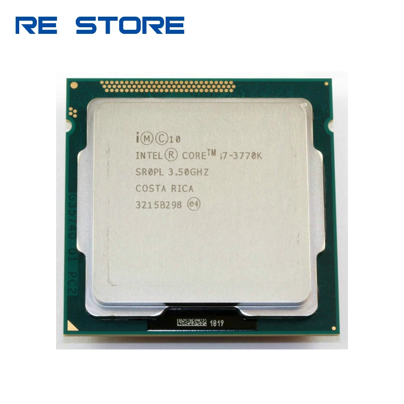 Используется четырехъядерный процессор Intel Core i7 3770K 3 5 ГГц 8 Мб кэш памяти с