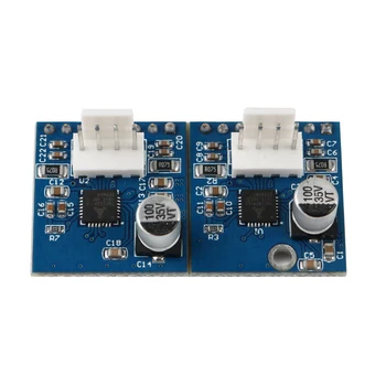 

Dual TMC2224 Stepper Driver Expansion Module for Duet 2 Maestro Controller Tmc2224 Dual Drive Expansion Module 256 Subdivision