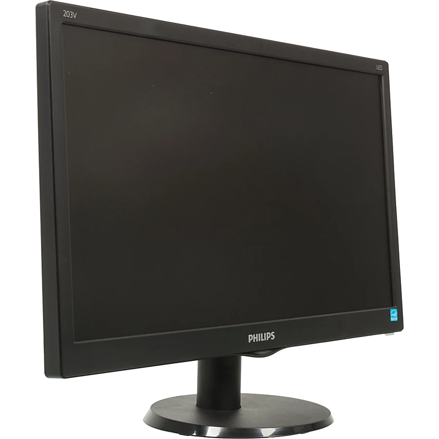Monitor PHILIPS 203V5LSB26(10/62) 19.", Black