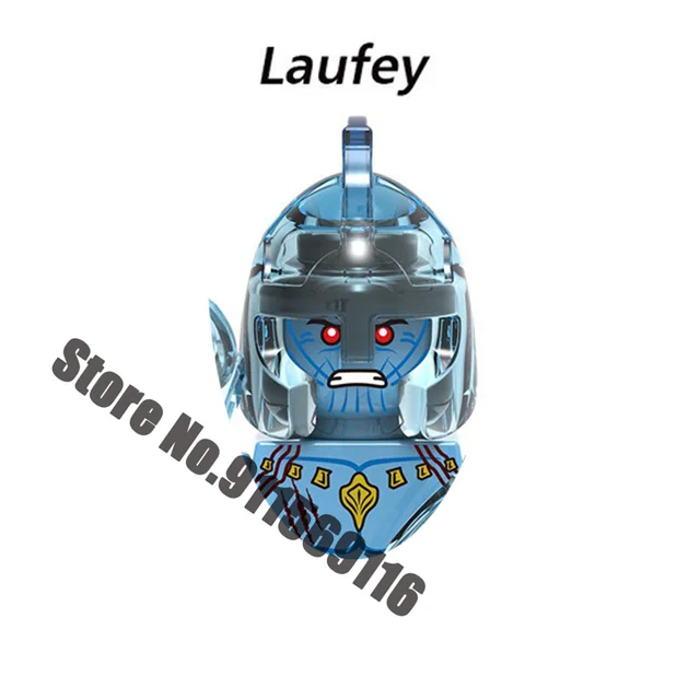 Superhero TVA Loki Building Blocks Bricks Iron Man Spiderman Hulk Thor Captain America Black Widow Vision Falcon Deadpool Toys X1354