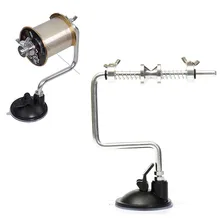 Bobing быстрая намотка рыболовная леска спулер станция с присоской Рыболовная катушка проволочная система спуска алюминиевых снастей Аксессуары