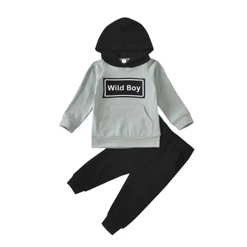 

2pcs Newborn Toddler Infant Kids Baby Boy Clothes T-shirt Tops+Pants Outfits Set#1