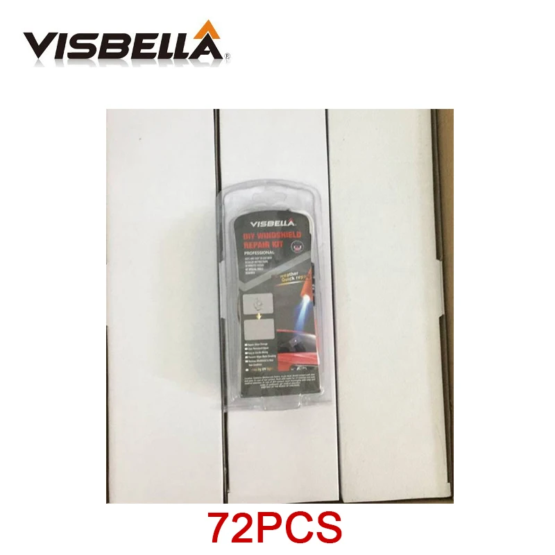 VISBELLA 72 Наборы/коробка DIY Окна ремонт ручной инструмент наборы для ухода за кожей ветровое стекло автомобиля царапинам восстановление