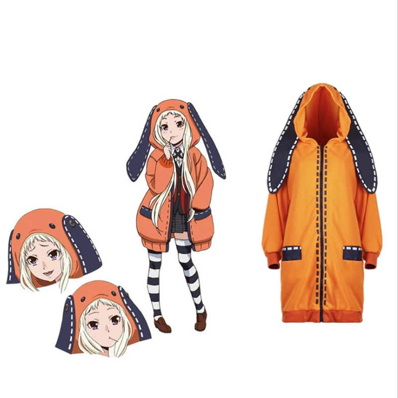 女性のためのオレンジ色のフード付きジャケット アニメキャラクターの変装 冬に最適 Aliexpress
