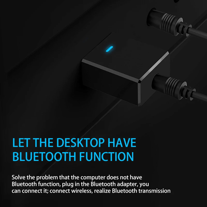 Беспроводной Bluetooth 5,0 автомобильный Hi-Fi аудио музыкальный стерео адаптер ключ приемник передатчик домашний USB 3,5 мм AUX для ТВ ПК наушники