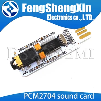 

PCM2704 Mini USB sound card DAC audio card Desktop laptop external access independent drive Module