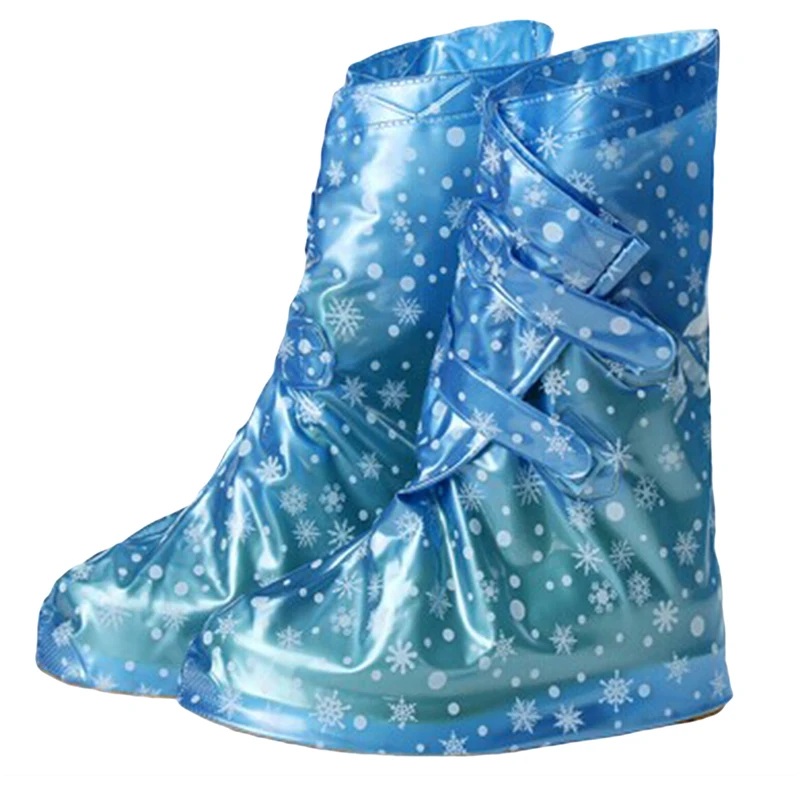 

High Quality New Reusable Rain Cover Waterproof Shoe Covers Boots Raining Flat Slip Resistant Overshoes Shoe Protectors Rain