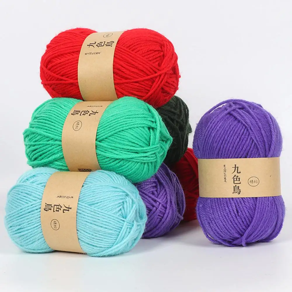 New High Quality Warm DIY Acrylic Line Yarn Baby Wool for Knitting Children Hand Knitted Knit Blanket Crochet A40 | Дом и сад