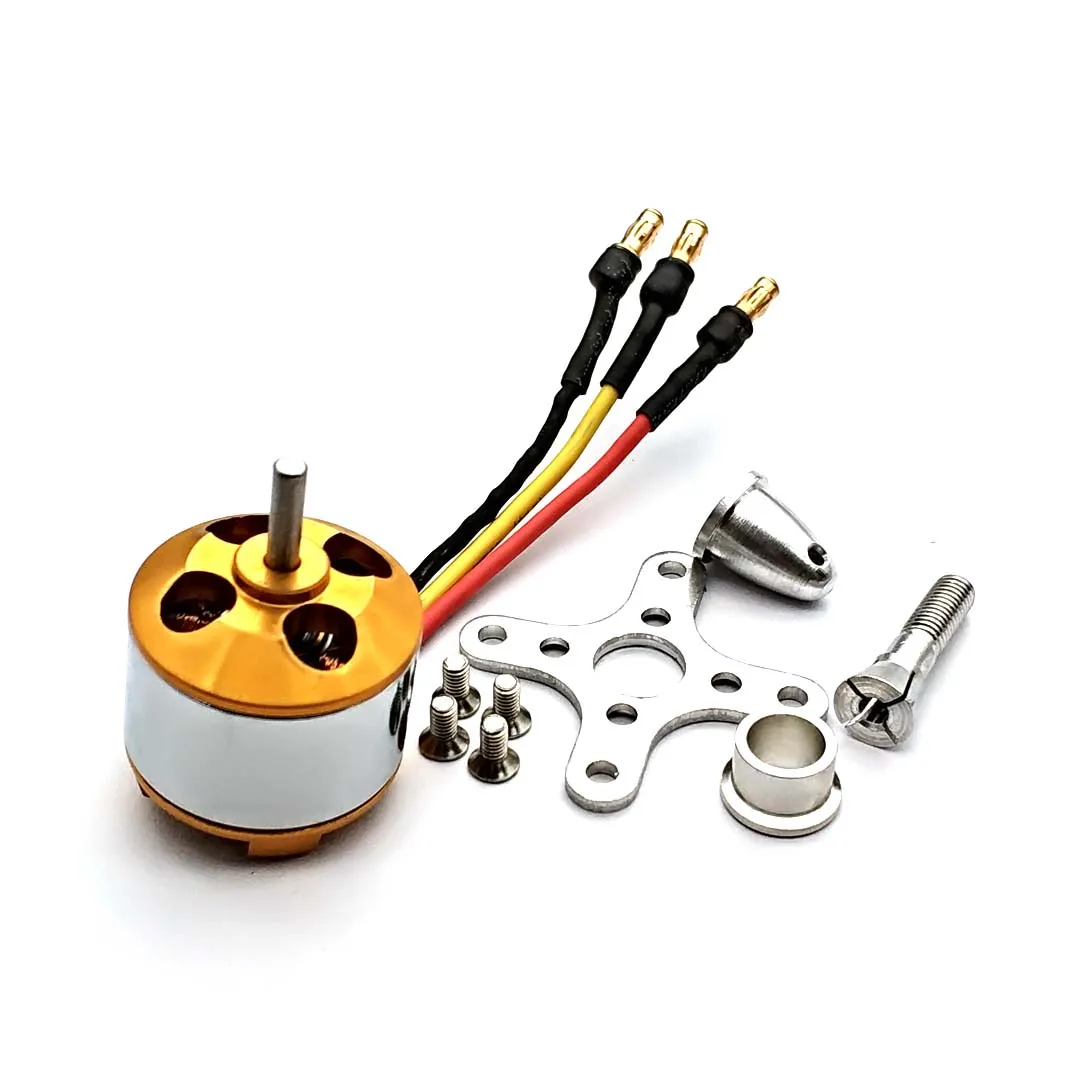Бесщеточный двигатель A2212 930KV 1000KV 1400KV 2200KV 2450KV для РУ самолета мультикоптера