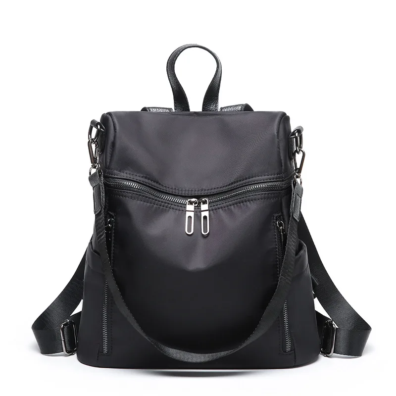

Backpack Women's Korean-style Fashion 2018 Autumn New Style Large-Volume Versatile Casual Travel Oxford Cloth Bag STUDENT'S Back