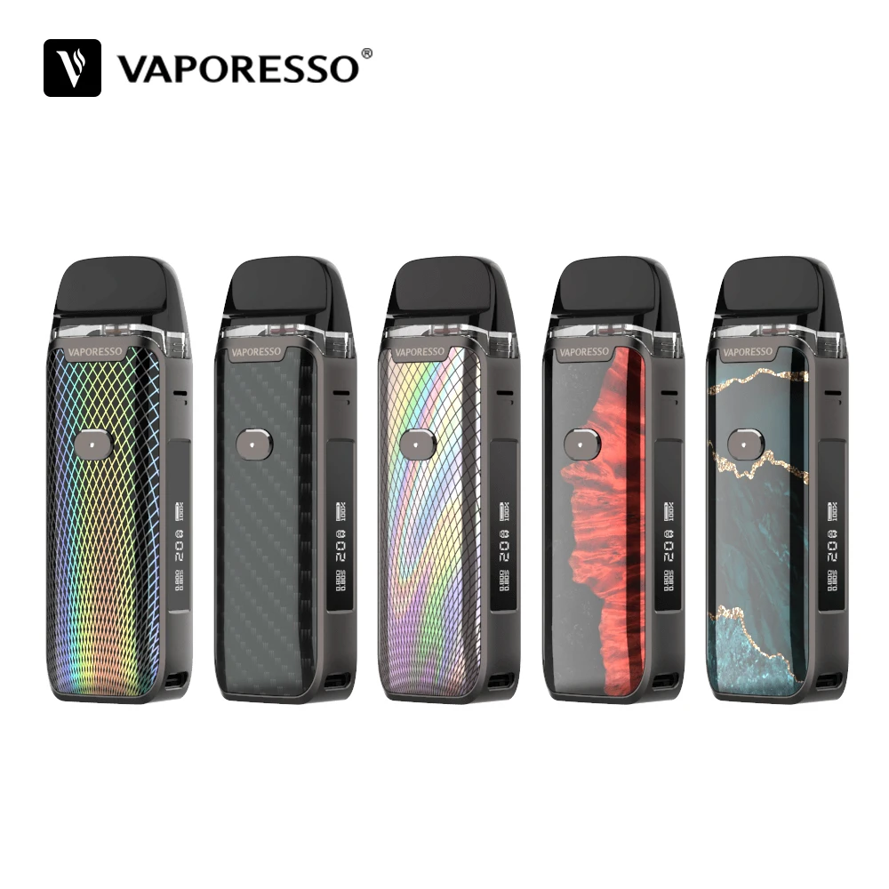 Vaporesso LUXE PM40 Pod Mod Kit 40 Вт 1800 мАч встроенный аккумулятор 4 мл многоразовый 0 6/0 8 Ом GTX Coil