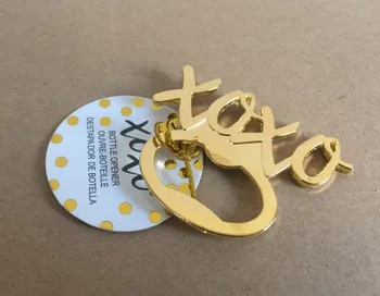 

50Pcs Unique Wedding Receiption gift for guests of XOXO Hugs and Kisses Bottle Opener Party favors for Bridal shower Party favor