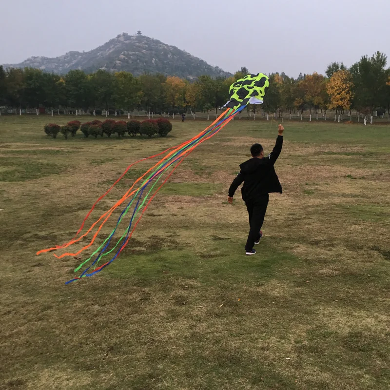 3D камуфляж Осьминог воздушный змей мягкий воздушный змей Автоматический Надувной Спорт На Открытом Воздухе Летающие Инструменты детский подарок для забавных игрушек продвижение последний