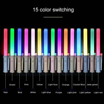 

Hot 15 Patterns Glow Sticks Concert Support Stick for Night Party Decor Glowing 3W Supplies Light Hogard
