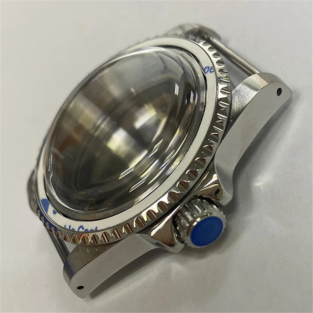 New 39.5mm Stainless Steel Watch Case for NH35 NH36 Mechanical Movement Modified Waterproof NH35 Case Cover Watch Accessories