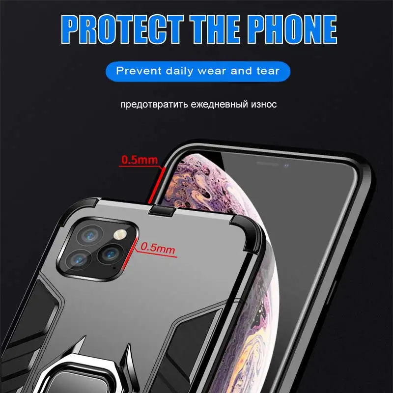 Силиконовый Магнитный чехол для iPhone XR XS 11 Pro Max 7 6 8 Plus X|Бамперы| |