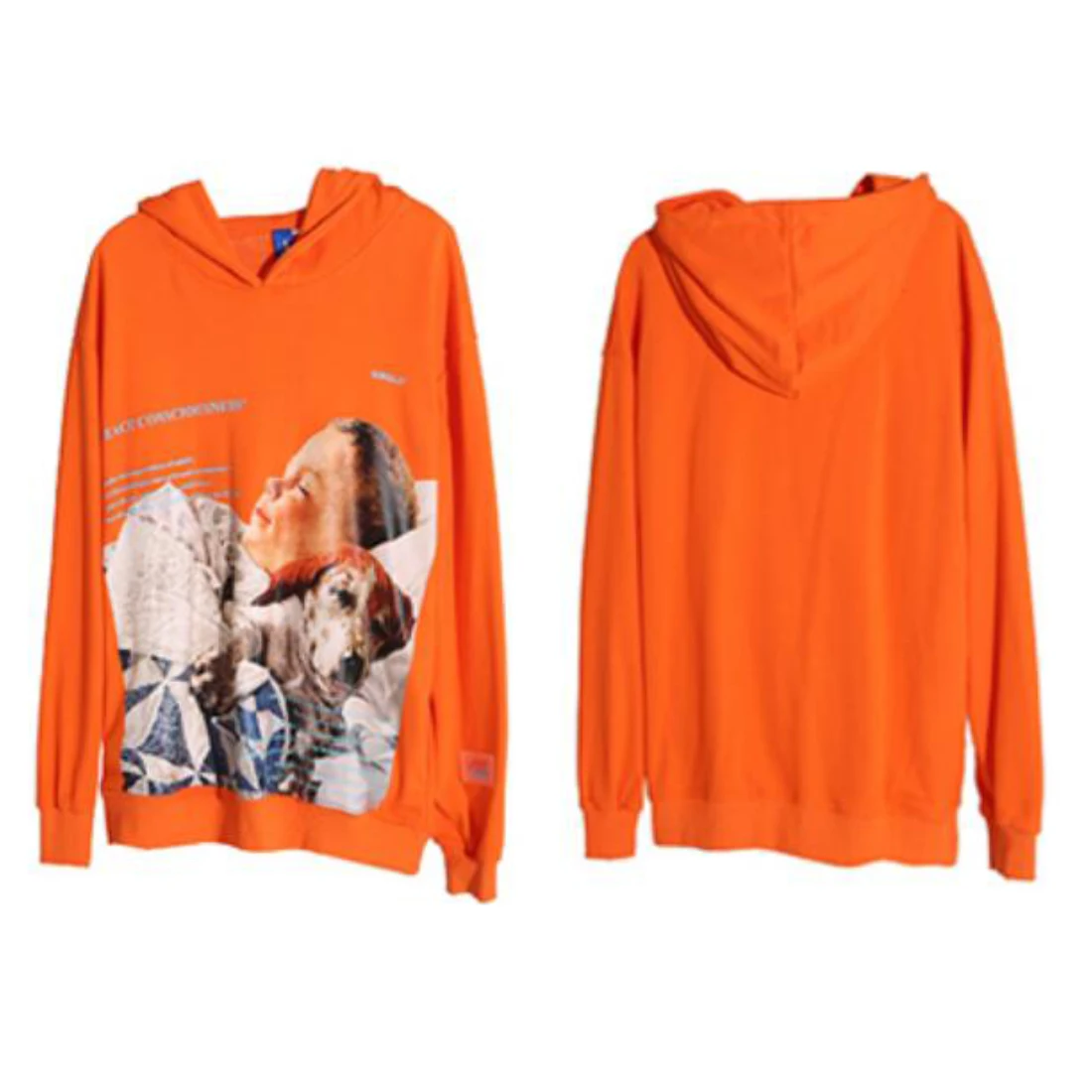 Unisex Hoodies Pullover Jumpers Outerwear Sweatshirts Printing Casual Tops Tide Hip Hop Leisure Outdoor for Men Women Youths