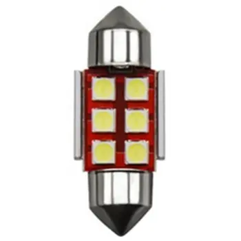 

1pcs Double-pointed LED 31/36/39/41mm Car Universal Ceiling light LED Car Reading Light Room Lamp Double-point 3014 Car Bulb