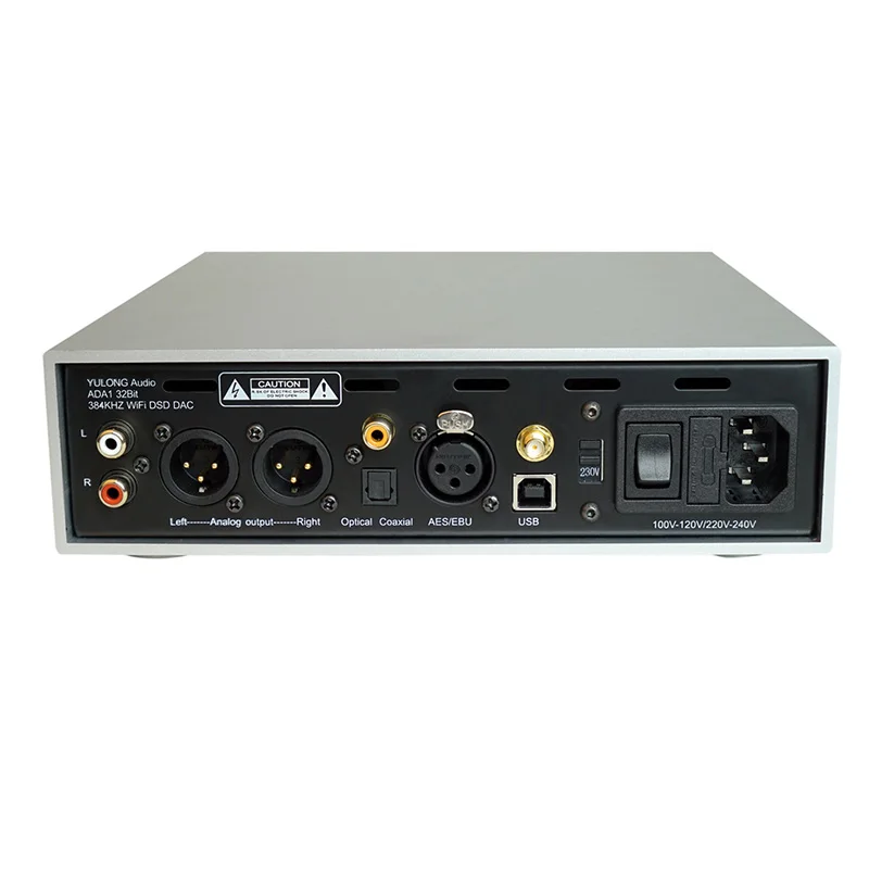Yulong ADA1 усилитель для наушников 32 бит 384 кгц цифровой DSD WIFI вход цифро