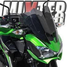 Мотоцикл спортивный козырек ветровое стекло дефлектор ветрового стекла для Kawasaki Z900 Z-900 '17-'19 Z 900 Double Bubble