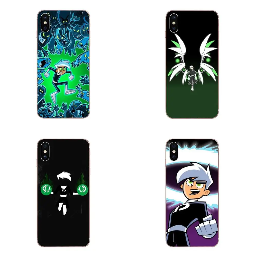 Тапочки в виде персонажа аниме фильм Danny Phantom Для LG G2 G3 G4 G5 G6 G7 K4 K7 K8 K10 K12 K40 мини