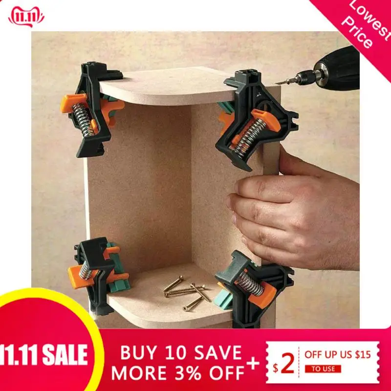 4 шт. прочный 90 градусов прямоугольный зажим DIY Угловые Зажимы Быстрый фиксированный рыбий бак стеклянная деревянная рамка для картин по