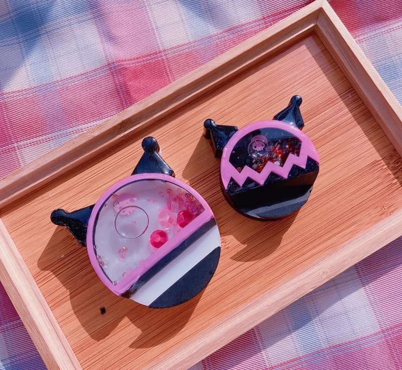 

Wsy-118 держатель для телефона шейкер форма quicksand kitty силиконовая форма для ручной работы mold