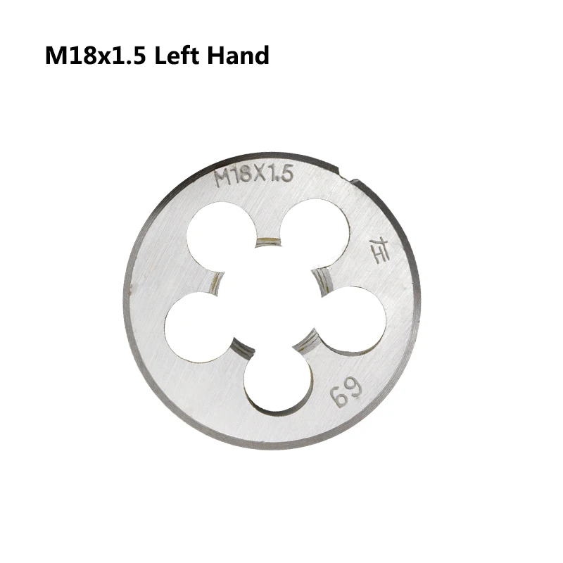 M18x1.5 XCAN 1 шт. Метрическая левосторонняя машина, резьба для металлообработки, Резьбовая машина M3 M6 M8 M10 M12 M14 M16 M18 M20 - Цвет: M18x1.5