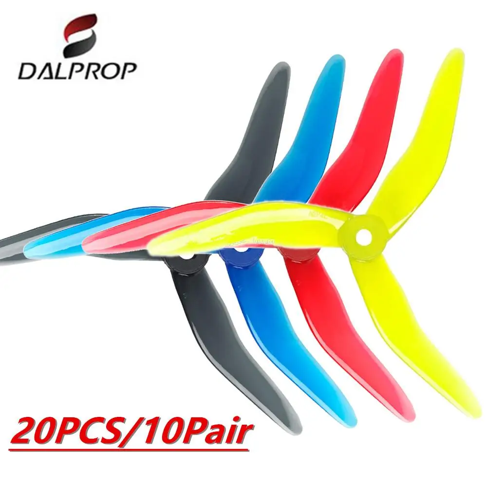 

20pcs Dalprop Nepal N1 5143 3 Blade FPV Propeller CW CCW POPO Freestyle for RC Drone Fpv Racing 51433