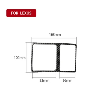 

Rear Switch Button Trim Trunk For Lexus IS250 300350 2006-2012 Sticker 1pc Inner